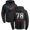 Black Men's Laremy Tunsil Houston Texans Midnight Mascot Pullover Hoodie