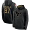 Black Men's Mario Edwards Jr. Houston Texans 2020 Salute to Service Sideline Performance Pullover Hoodie