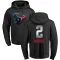 Black Men's Robert Woods Houston Texans Midnight Mascot Pullover Hoodie