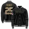 Black Men's Russ Yeast Houston Texans Salute to Service Sideline Performance Jacket