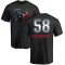 Black Men's Scott Quessenberry Houston Texans Midnight Mascot T-Shirt -