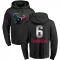 Black Men's Tommy Townsend Houston Texans Midnight Mascot Pullover Hoodie