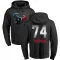 Black Men's Zach Thomas Houston Texans Midnight Mascot Pullover Hoodie