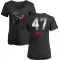 Black Women's Andrew Beck Houston Texans Midnight Mascot T-Shirt -