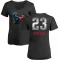 Black Women's Arian Foster Houston Texans Midnight Mascot T-Shirt -