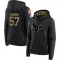 Black Women's Blake Fisher Houston Texans 2020 Salute to Service Sideline Performance Pullover Hoodie