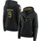 Black Women's Brevin Jordan Houston Texans 2020 Salute to Service Sideline Performance Pullover Hoodie