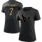 Black Women's C.J. Stroud Houston Texans 2020 Salute To Service Performance T-Shirt