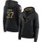 Black Women's D'Angelo Ross Houston Texans 2020 Salute to Service Sideline Performance Pullover Hoodie