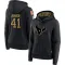 Black Women's Gregory Junior Houston Texans 2020 Salute to Service Sideline Performance Pullover Hoodie