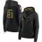 Black Women's Jaxon Janke Houston Texans 2020 Salute to Service Sideline Performance Pullover Hoodie