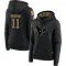 Black Women's Jeff Okudah Houston Texans 2020 Salute to Service Sideline Performance Pullover Hoodie