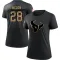 Black Women's Joe Mixon Houston Texans 2020 Salute To Service Performance T-Shirt