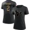 Black Women's Robert Woods Houston Texans 2020 Salute To Service Performance T-Shirt