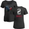 Black Women's Robert Woods Houston Texans Midnight Mascot T-Shirt -