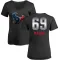 Black Women's Shaq Mason Houston Texans Midnight Mascot T-Shirt -