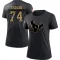 Black Women's Zach Thomas Houston Texans 2020 Salute To Service Performance T-Shirt