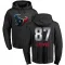 Black Youth Cade Stover Houston Texans Midnight Mascot Pullover Hoodie