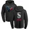 Black Youth Jalen Pitre Houston Texans Midnight Mascot Pullover Hoodie