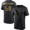 Black Youth Scott Quessenberry Houston Texans 2020 Salute To Service Performance T-Shirt