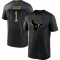 Black Youth Stefon Diggs Houston Texans 2020 Salute To Service Performance T-Shirt