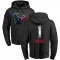 Black Youth Stefon Diggs Houston Texans Midnight Mascot Pullover Hoodie