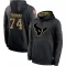 Black Youth Zach Thomas Houston Texans 2020 Salute to Service Sideline Performance Pullover Hoodie