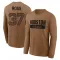 Brown Youth D'Angelo Ross Houston Texans 2023 Salute To Service Long Sleeve T-Shirt