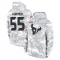 Camo Men's Danielle Hunter Houston Texans Arctic 2024 Salute to Service Club Fleece Pullover Hoodie