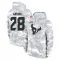 Camo Men's Joe Mixon Houston Texans Arctic 2024 Salute to Service Club Fleece Pullover Hoodie