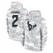 Camo Men's Robert Woods Houston Texans Arctic 2024 Salute to Service Club Fleece Pullover Hoodie