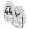 Camo Youth British Brooks Houston Texans Arctic 2024 Salute to Service Club Fleece Pullover Hoodie