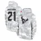 Camo Youth Calen Bullock Houston Texans Arctic 2024 Salute to Service Club Fleece Pullover Hoodie