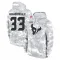 Camo Youth Dare Ogunbowale Houston Texans Arctic 2024 Salute to Service Club Fleece Pullover Hoodie