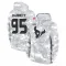 Camo Youth Derek Barnett Houston Texans Arctic 2024 Salute to Service Club Fleece Pullover Hoodie