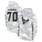 Camo Youth Juice Scruggs Houston Texans Arctic 2024 Salute to Service Club Fleece Pullover Hoodie