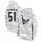 Camo Youth Will Anderson Jr. Houston Texans Arctic 2024 Salute to Service Club Fleece Pullover Hoodie