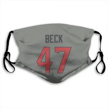 Gray Houston Texans Andrew Beck   Face Mask