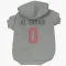 Gray Houston Texans Azeez Al-Shaair   Dog & Cat Pet Hoodie