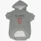 Gray Houston Texans Azeez Al-Shaair   Dog & Cat Pet Hoodie