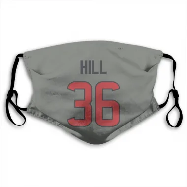 Gray Houston Texans Brandon Hill   Face Mask