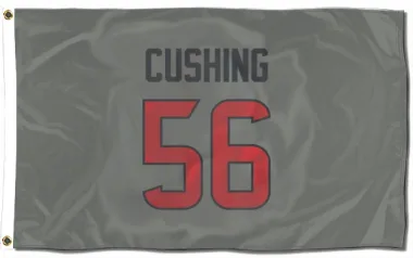 Gray Houston Texans Brian Cushing   Flag (3 X 5)