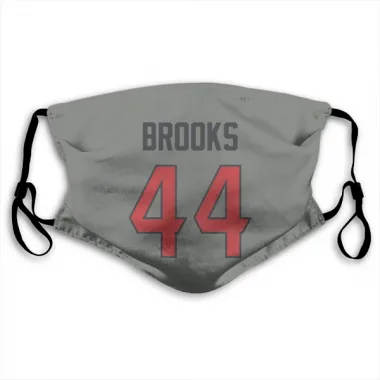 Gray Houston Texans British Brooks   Face Mask