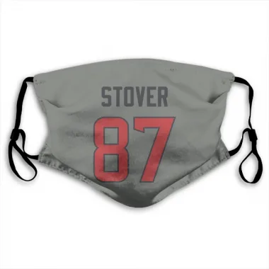 Gray Houston Texans Cade Stover   Face Mask