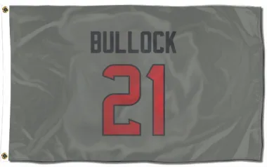 Gray Houston Texans Calen Bullock   Flag (3 X 5)