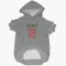 Gray Houston Texans Case Keenum   Dog & Cat Pet Hoodie