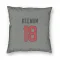 Gray Houston Texans Case Keenum   Pillow Cover (18 X 18)