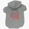 Gray Houston Texans Christian Harris   Dog & Cat Pet Hoodie