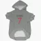 Gray Houston Texans C.J. Stroud   Dog & Cat Pet Hoodie