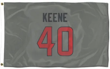 Gray Houston Texans Dalton Keene   Flag (3 X 5)